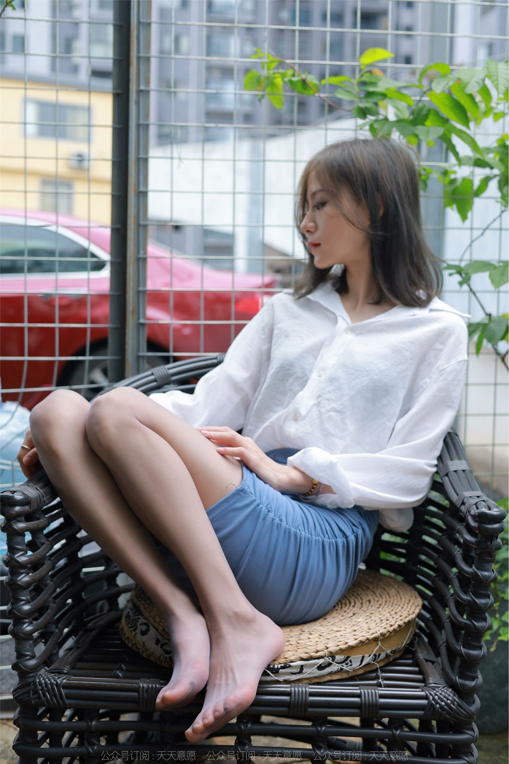 IESS异思趣向 2022.06.09 丝享家 1112：小六《蓝鞋灰丝》